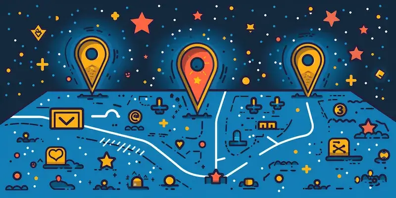 Google Maps jak dodać pinezkę?