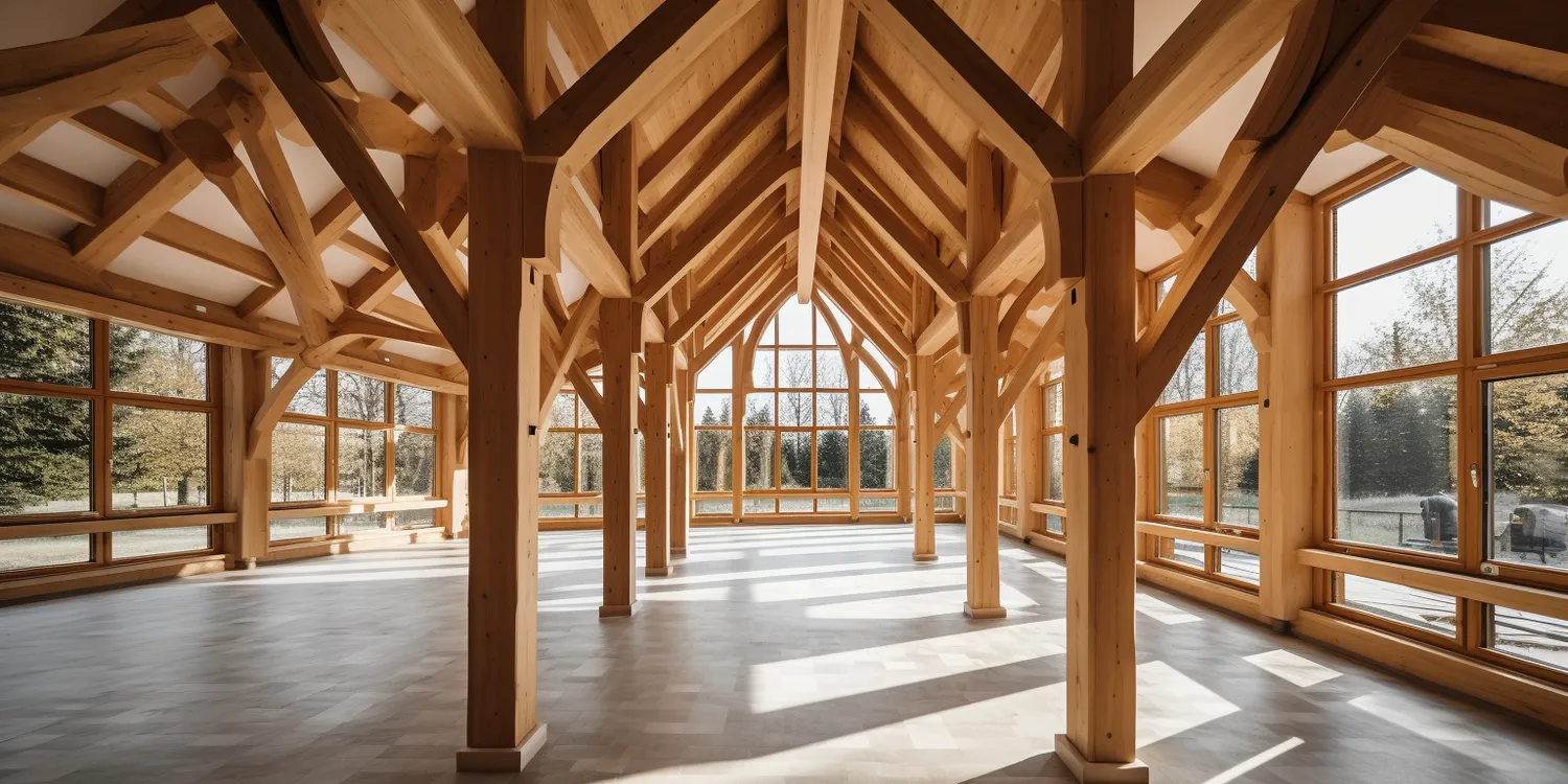 Konstrukcje drewniane - domy