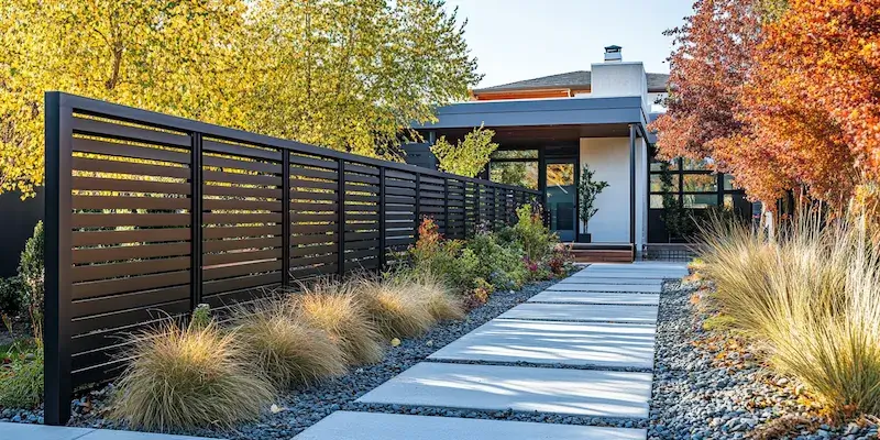 Moderne Zäune Polen