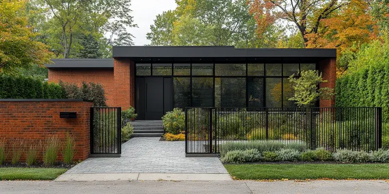 Aluminium Zaun Polen