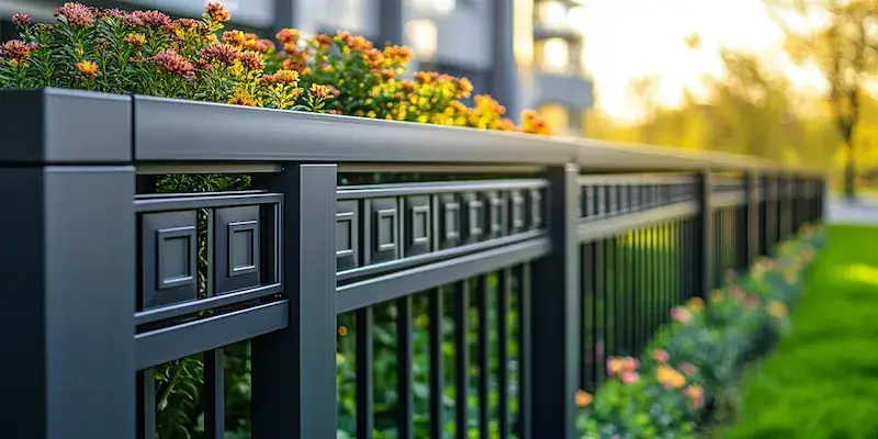 Alu Zäune aus Polen