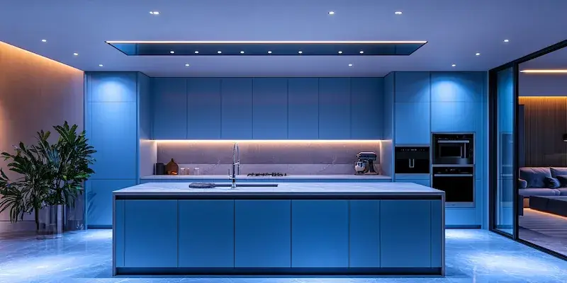 Czerwone meble kuchenne jakie ściany?