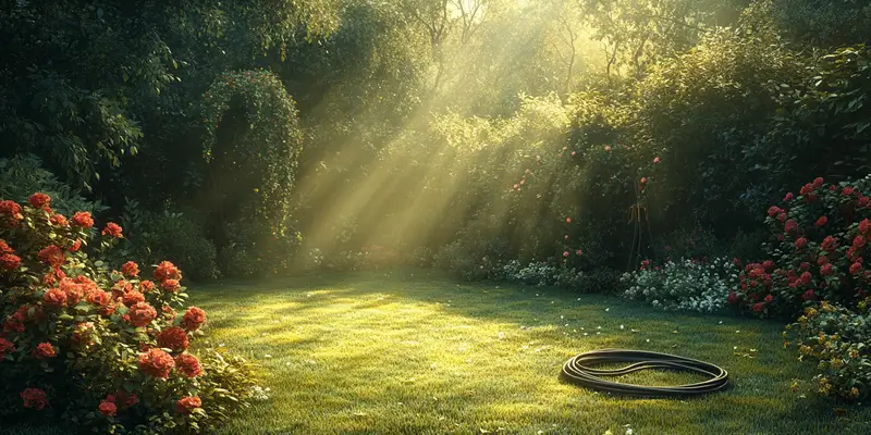 Bęben jak zrobić wieszak na wąż ogrodowy?
