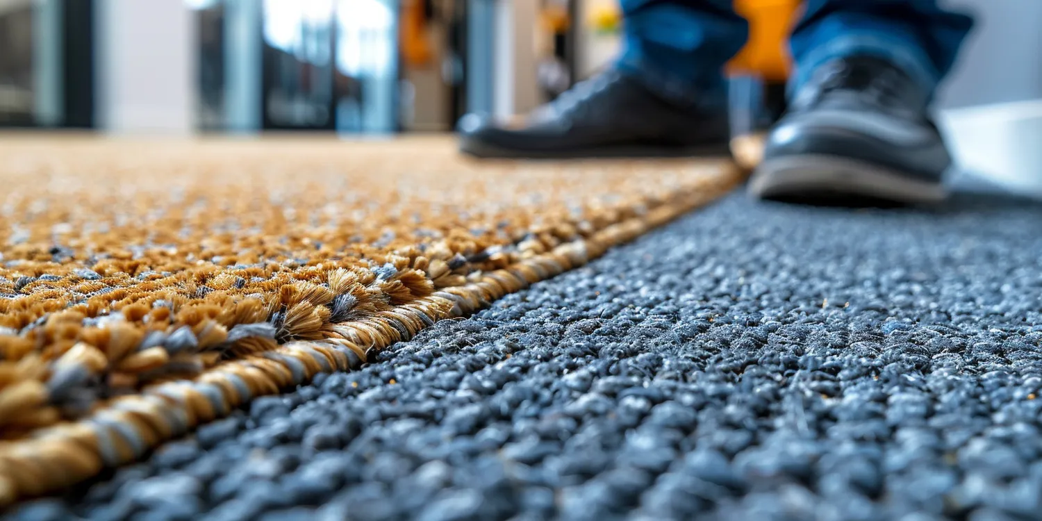 Usługa chemicznego prania wykładzin biurowych